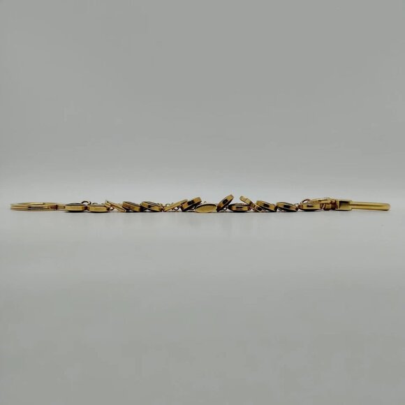 Louis Vuitton Key Ring Gold Browns 466-050625 - Picture 4 of 9